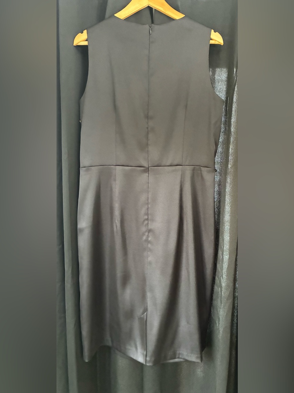 Dressbarn Collection black sleeveless dress Woman’s Size 16 NWT - Picture 2 of 4